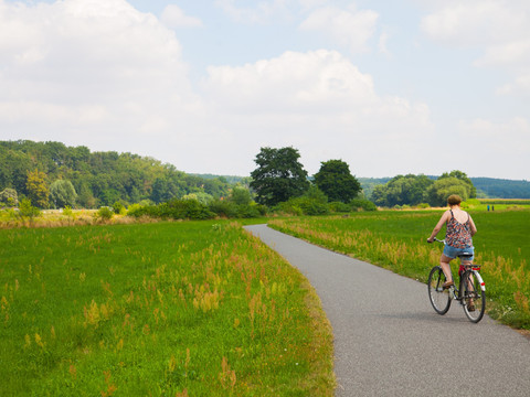 Mulderadweg bei Grimma