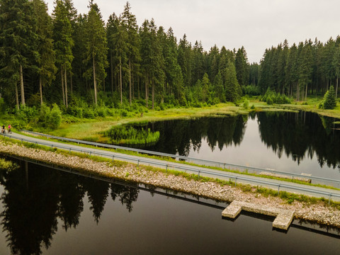 Vorsperre der Talsperre Muldenberg