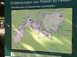 Starttafel Felsenweg 1 Grünbach