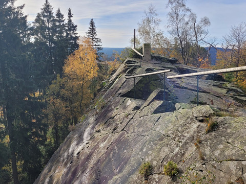 Gerade Kletterwand bis Trianguliersäule am Wendelstein