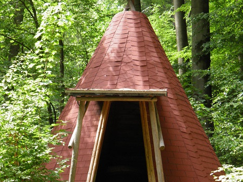 Köhlerhütte im Breiten Grund