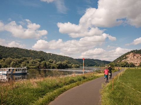 Fahrt zur Boselspitze in Coswig