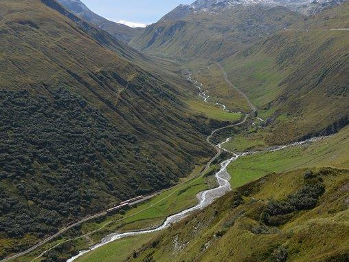 Furkastrasse im Kanton Uri