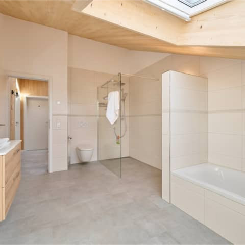 Ferienhaus Seewald Badezimmer Ferienhaus Seewald Badezimmer