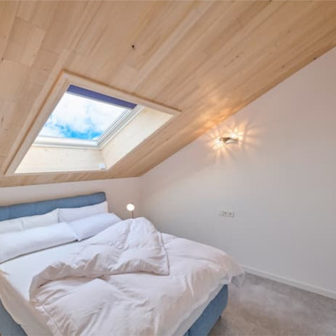 Ferienhaus Seewald Schlafzimmer Himmelblick Ferienhaus Seewald Schlafzimmer Himmelblick