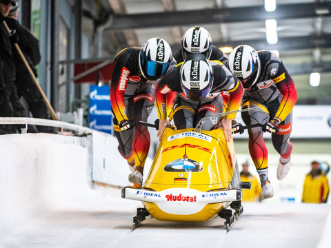 Bobteam Friedrich, Rennschlitten- und Bobbahn