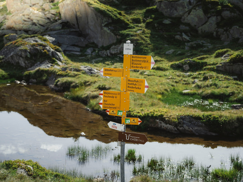Rundwanderung von der Moosfluh via Märjelensee zur Riederalp