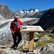 Themenweg Grosser Aletschgletscher im Wandel der Zeit