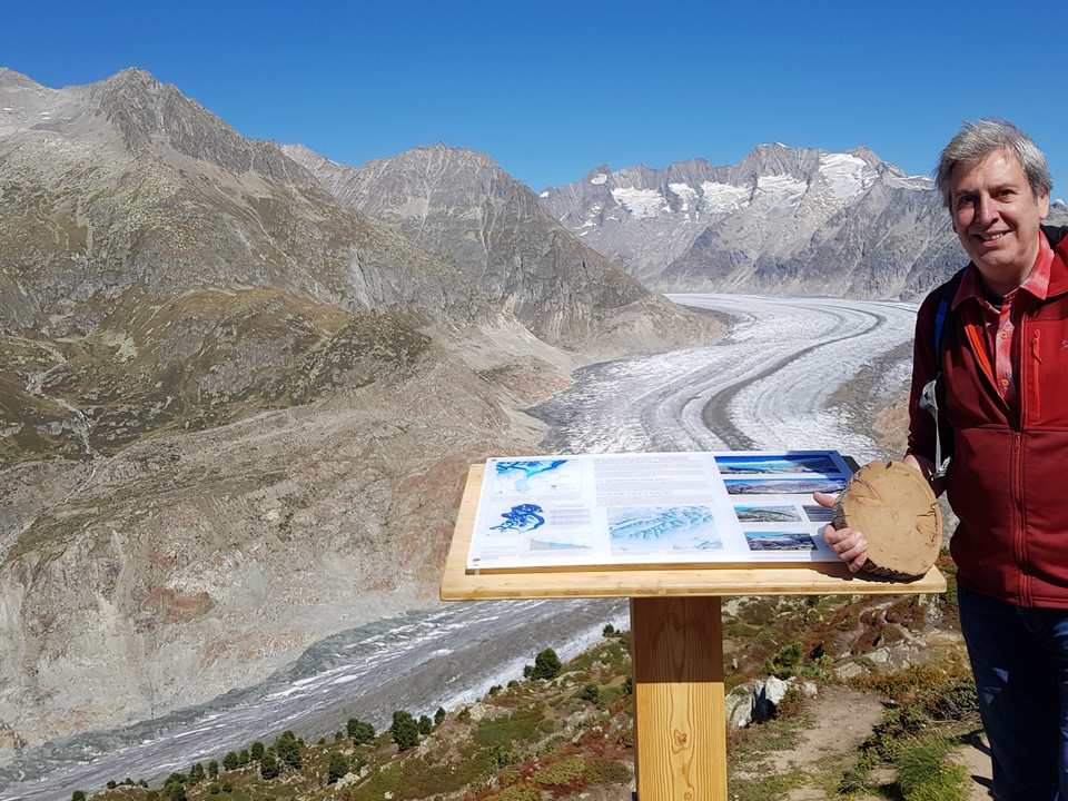 Themenweg Grosser Aletschgletscher im Wandel der Zeit