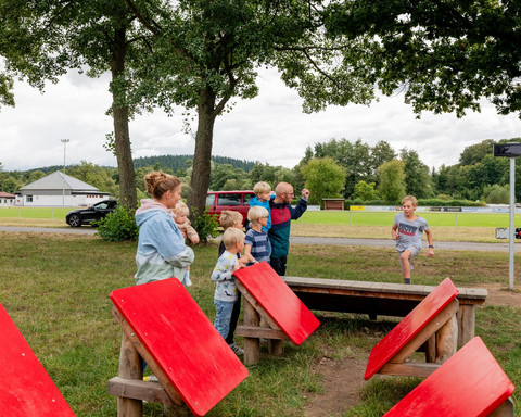 Ninja Warrior Parcour