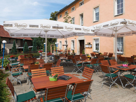 Landhotel Zum Erbgericht - Terrasse