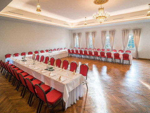 Saal im Landhotel