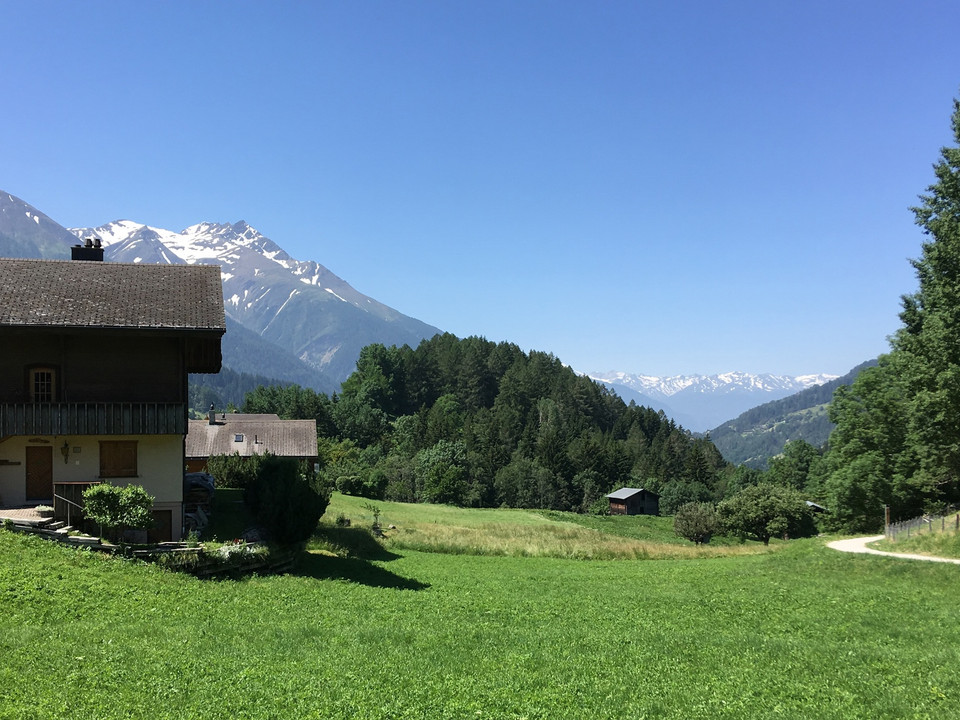 Wanderung von Fiesch via Ernen, Mühlebach, Steinhaus nach Niederwald