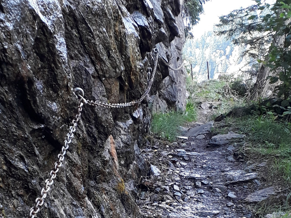 Themenweg Blatten auf dem Massaweg nach Ried-Mörel