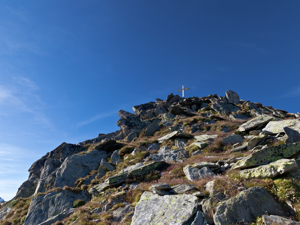 kurz vor dem Gipfel des Sparrhorns