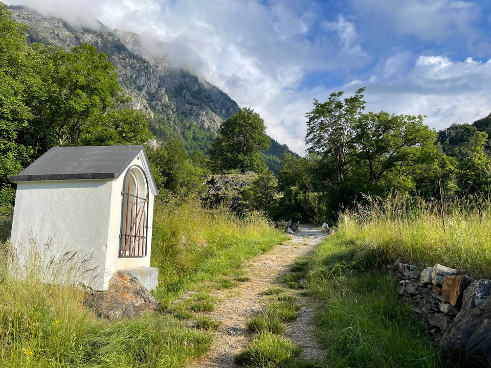 historische Strasse Naters - Blatten