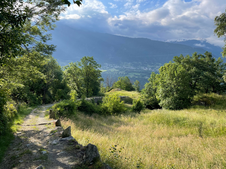 historische Strasse Naters - Blatten