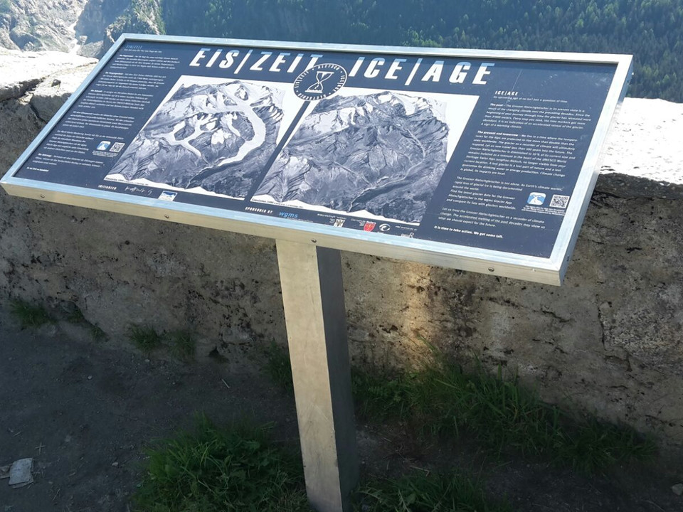 Infotafel Eiszeit