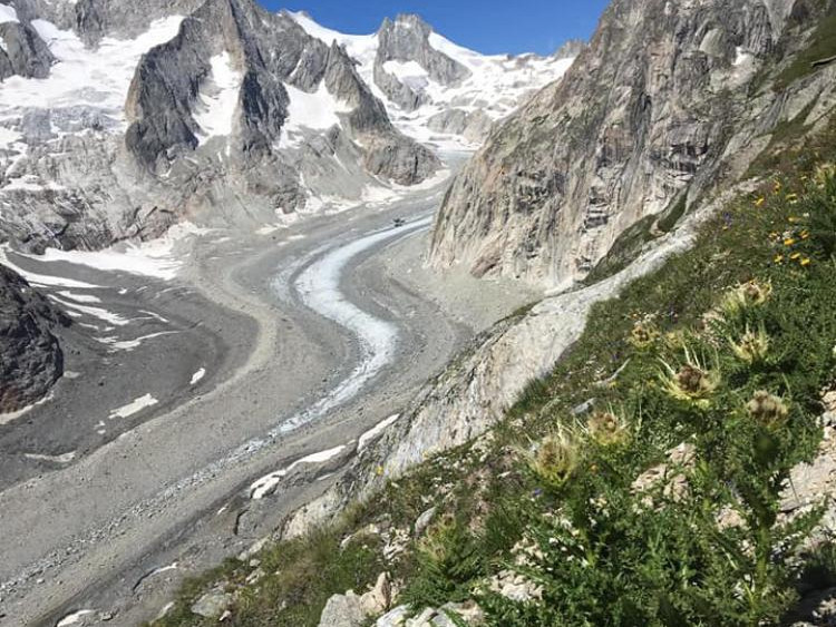 Beichgletscher mit Blick auf's Nesthorn