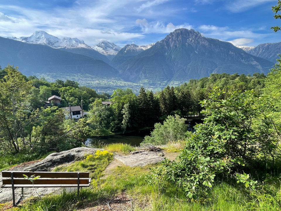 Rastplatz oberhalb Bitschi