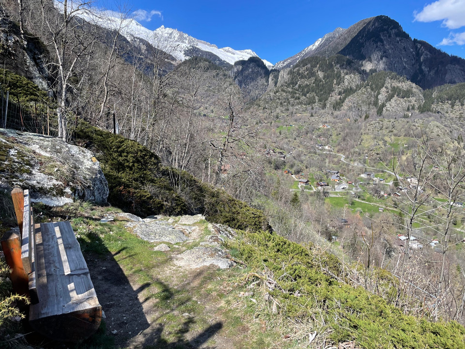 Rastplatz mit wunderbarem Blick