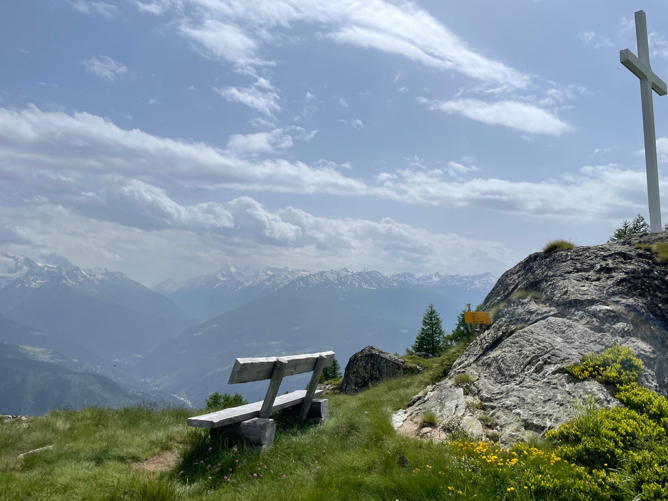Bank beim Bättchrizji