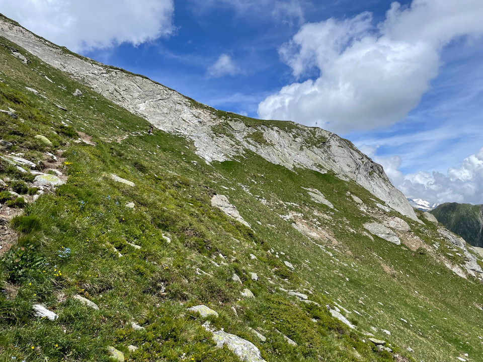 Anstieg zum Gämscherlibiel