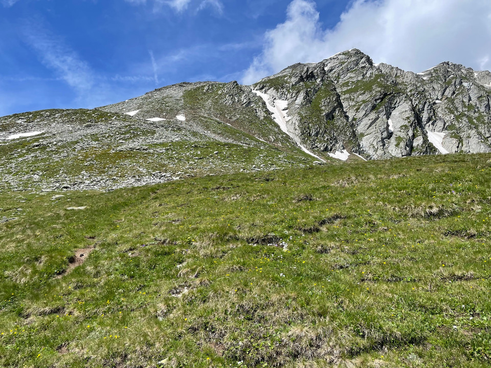 Aufstieg zum Gärsthorn