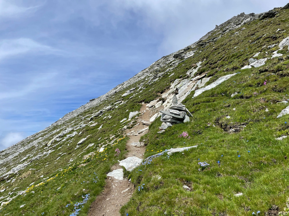 Aufstieg zum Gärsthorn