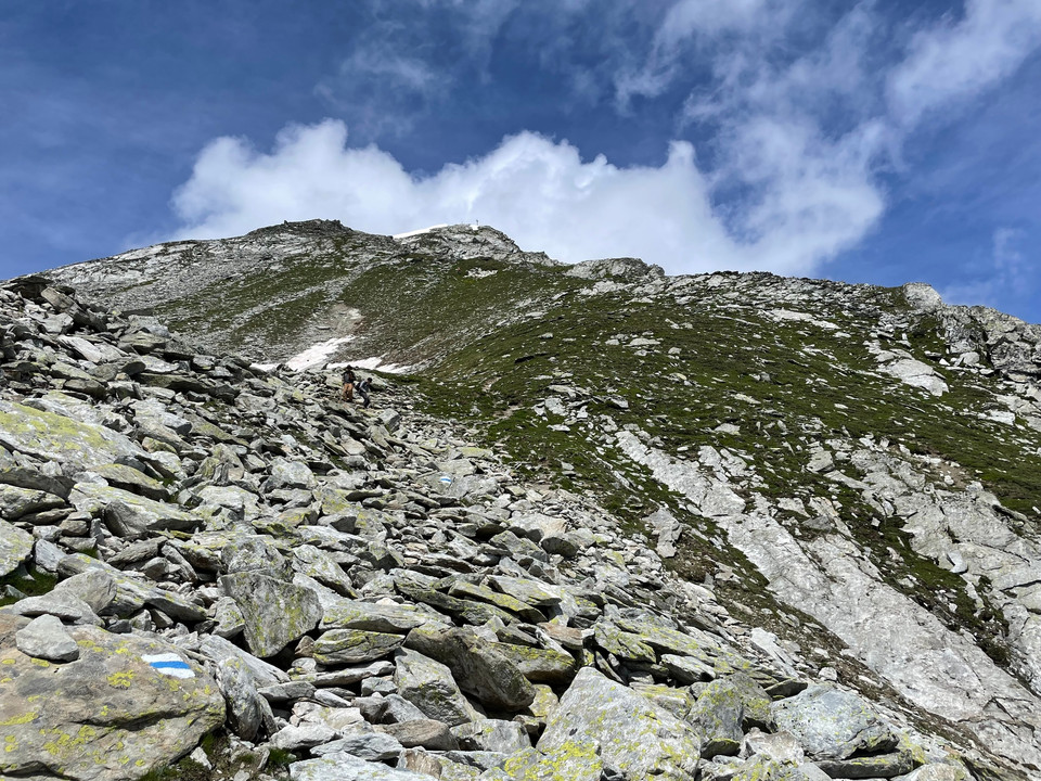 Aufstieg zum Gärsthorn