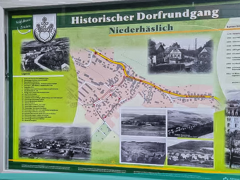 Starttafel des Historischen Rundweges