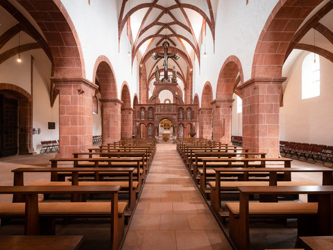 Basilika Wechselburg mit Lettner