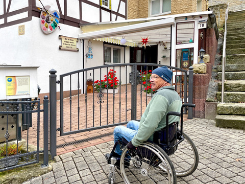 Die Sonnenuhr, welche Caspar David Friedrich gewidmet ist