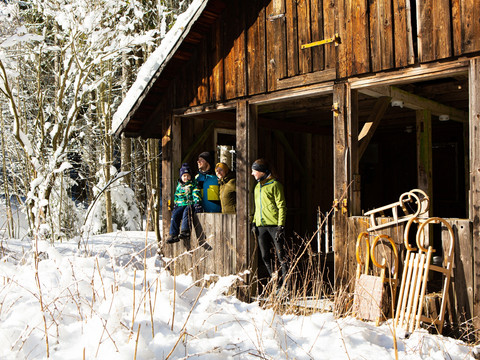 Winterwandern im Erzgebirge