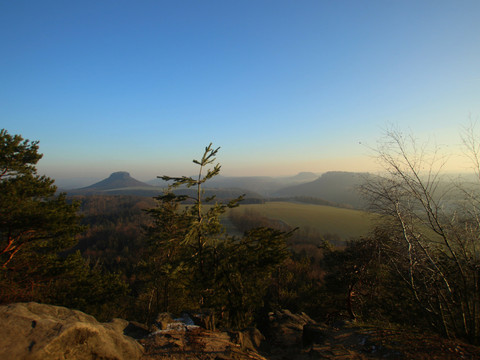 Blick vom kleinen Bärenstein