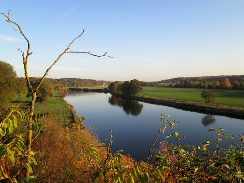 Blick vom Rabenstein bei Grimma