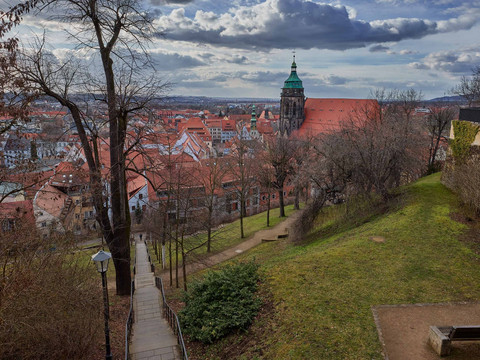 Blick vom Sonnenstein auf die Altstadt