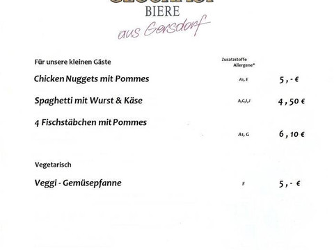 Kindergerichte zum Abholen - zum Vergrößern bitte anklicken