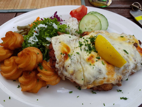Leckere Gerichte im Teichhaus Burkhardtsdorf