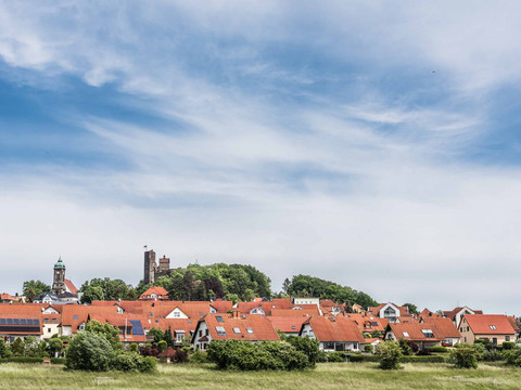 Stolpen von der Mittellandroute aus gesehen