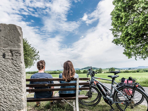 Pause kurz vor Lohsdorf