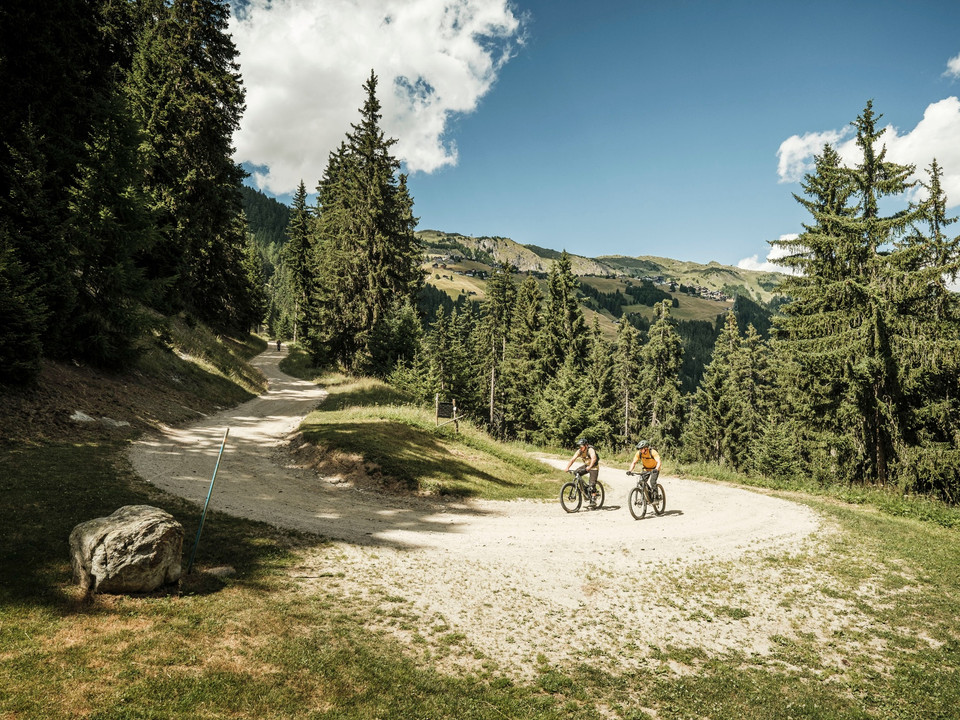 Enduro-Mountainbike in der Aletsch Arena