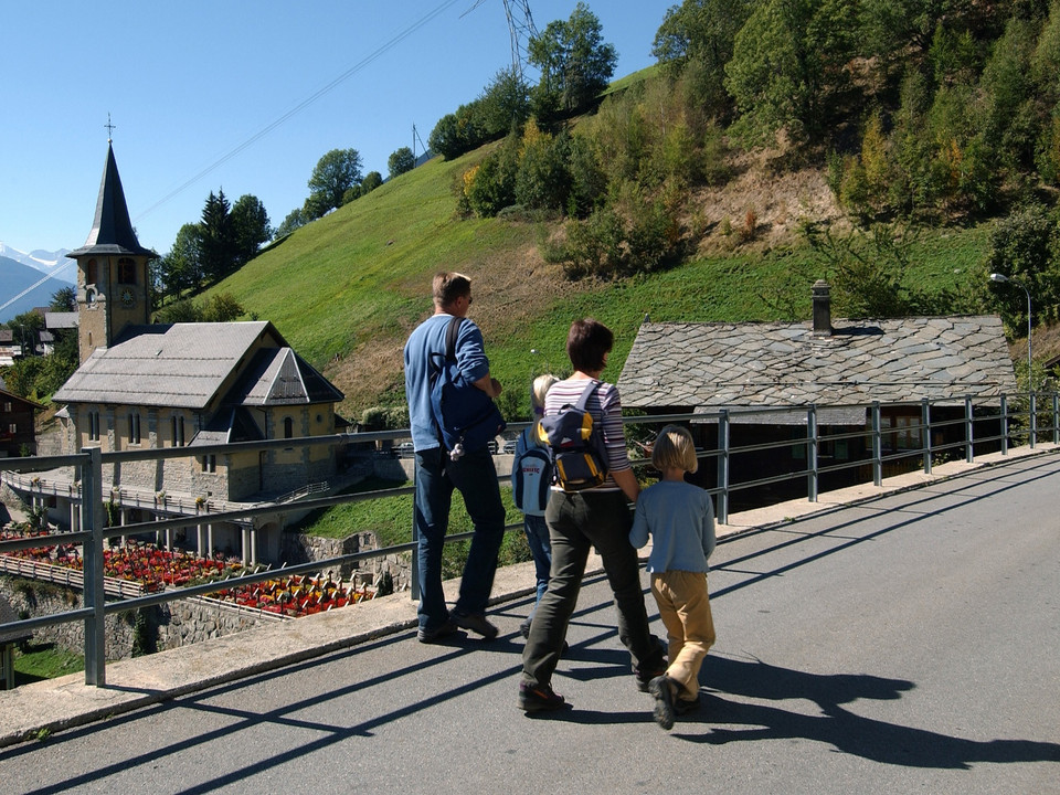 Themenweg Kulturlernpfad Bettmeralp nach Betten Dorf