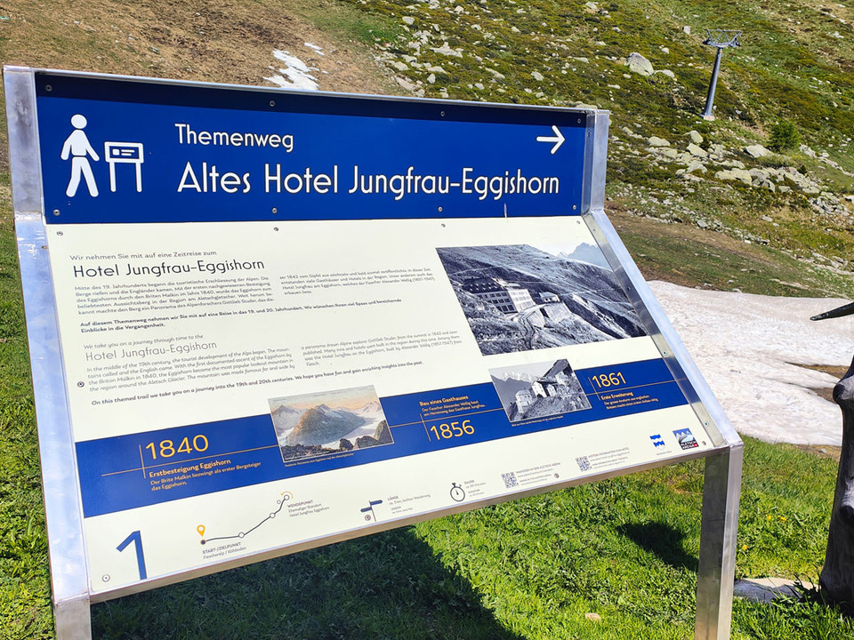 Themenweg Altes Hotel Jungfrau