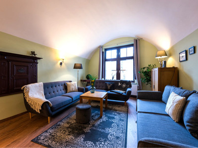 Ferienwohnungen im Zwinger Goslar - Ferienwohnung Burggraf - Wohnzimmer