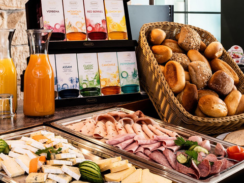 Frühstück vom Buffet