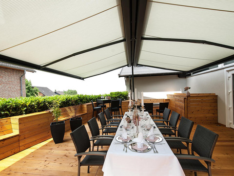 Gartenterrasse Landhotel Napoleon