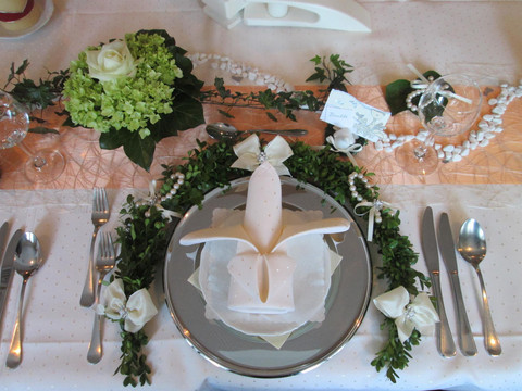 Festlich Eingedeckt Landhotel Napoleon