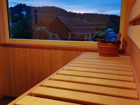 Schwitzen mit Ausblick