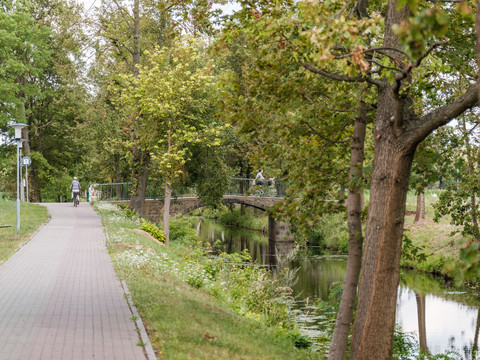 Entlang des Kanals in Gröditz